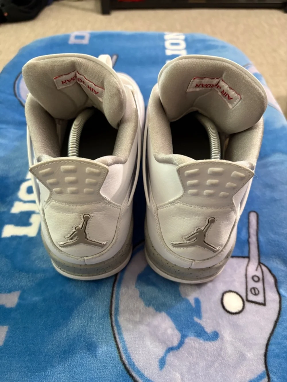 Air Jordan Retro 4 White Oreo 2021 size 11